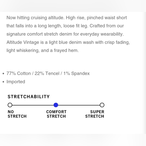 Pistola Kaylee High Rise Loose Short - Picture 7 of 7